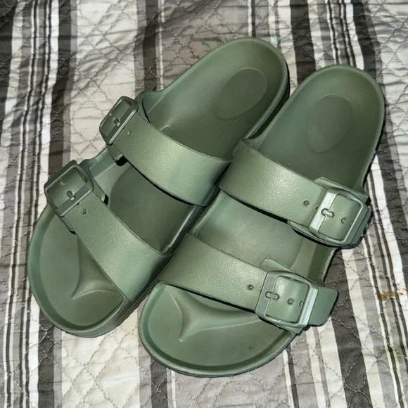 Women's Neida EVA Two Band Footbed Slide Sandals Shade Shore™